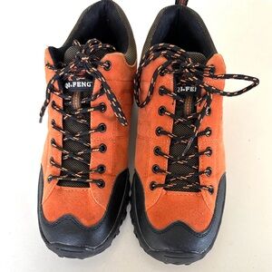 Men's Athletic Shoes in Orange and Black